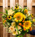 Bouquet couleurs chaudes